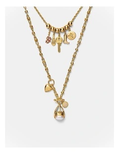 Westlyn Duo Necklace in Gold