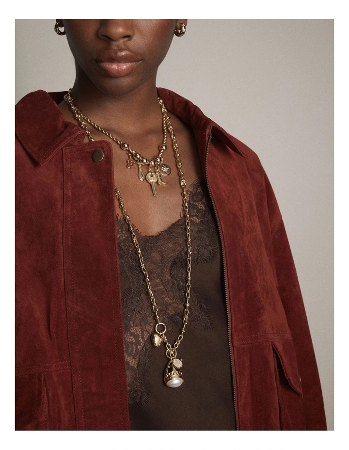 Westlyn Duo Necklace in Gold image 2