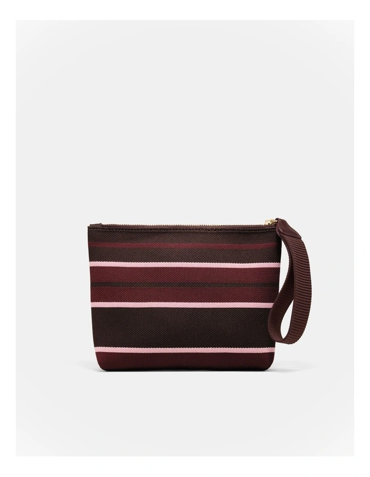 Blondie Pouch in Chocolate Stripe image 4