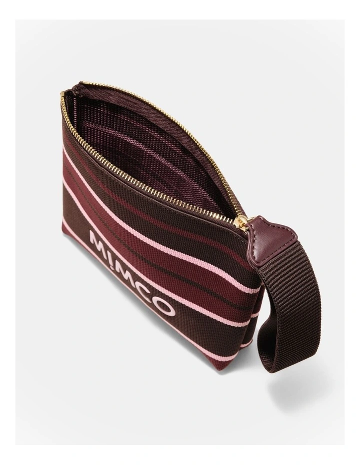 Blondie Pouch in Chocolate Stripe image 5