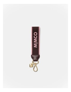 Blondie Wrist Strap in Chocolate Stripe