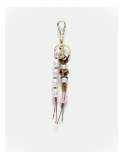 La Chance Bag Charm in Petal