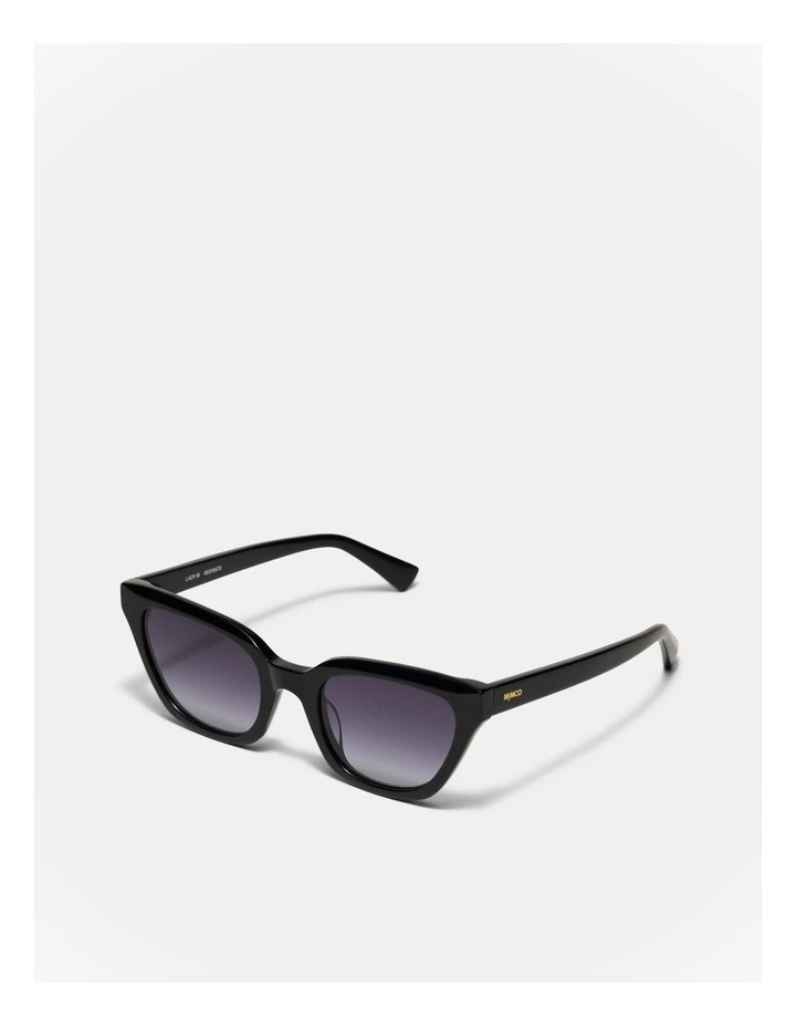 Lady M Sunglasses in Black image 3