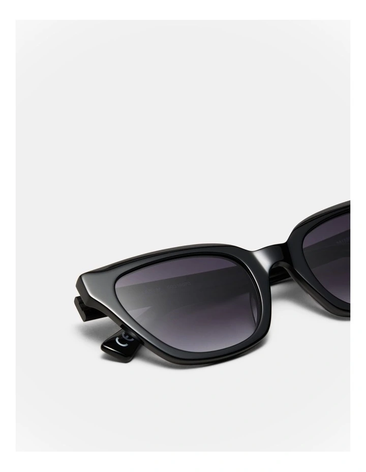 Lady M Sunglasses in Black image 5