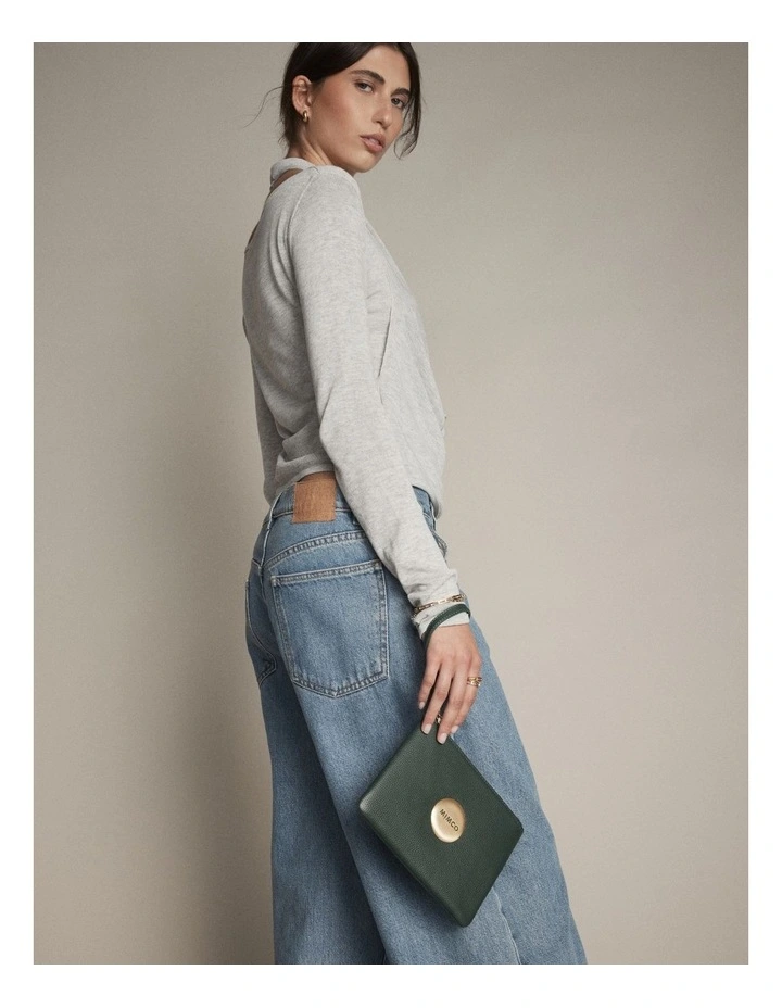 Mim Pouch in Thyme image 6