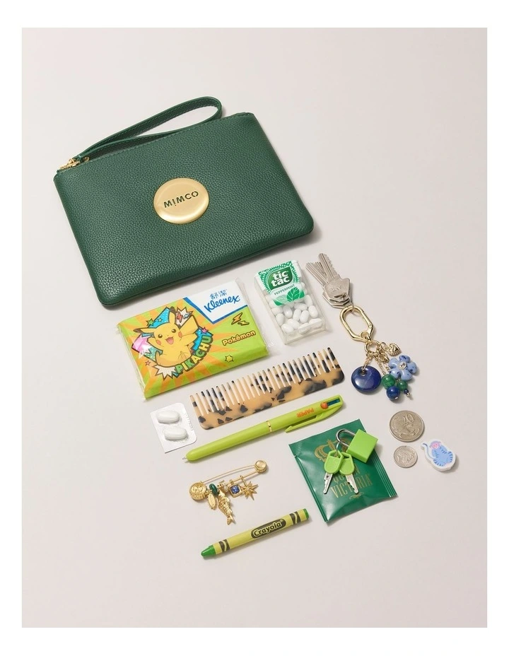 Mim Pouch in Thyme image 7