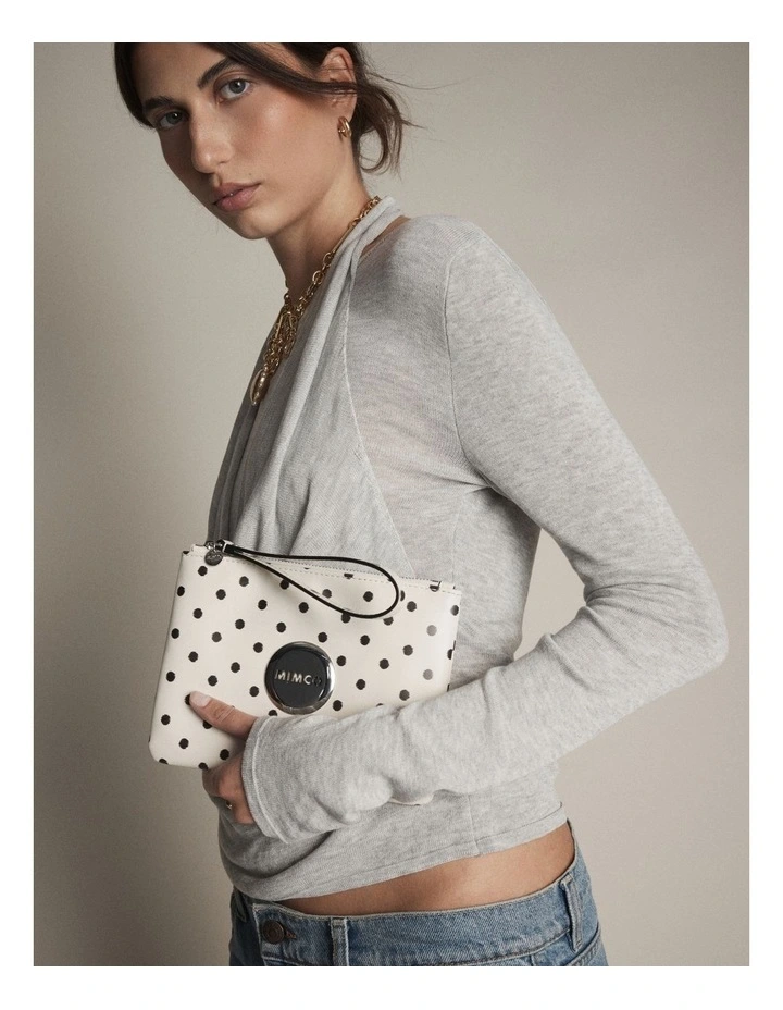 Mim Pouch in Dot Print image 3