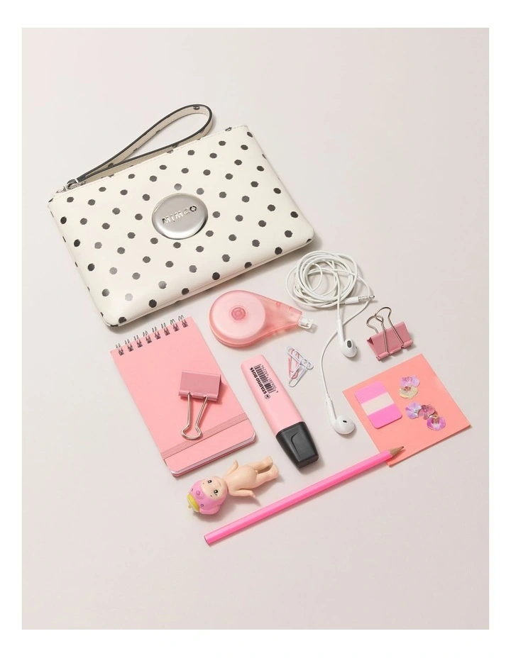 Mim Pouch in Dot Print image 7