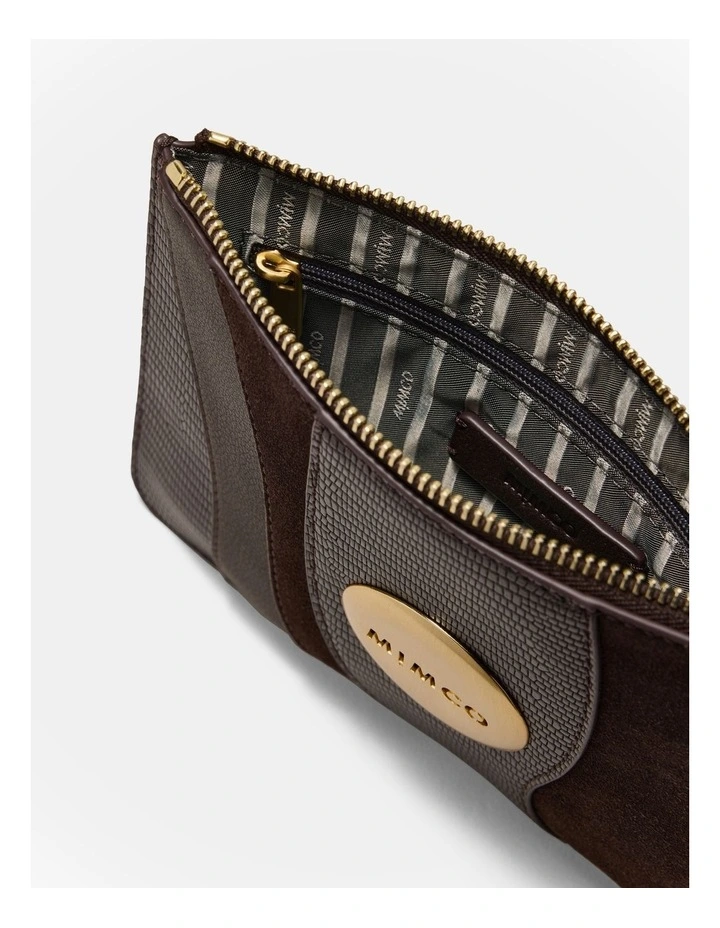 Mim Pouch in Bitter Chocolate image 5