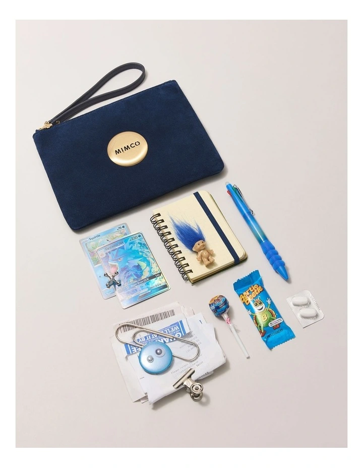 Mim Pouch in Navy image 7