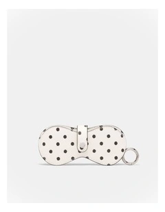 Classico Sunglasses Case in Dot Print