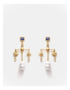 Alchemist Earrings in Gold