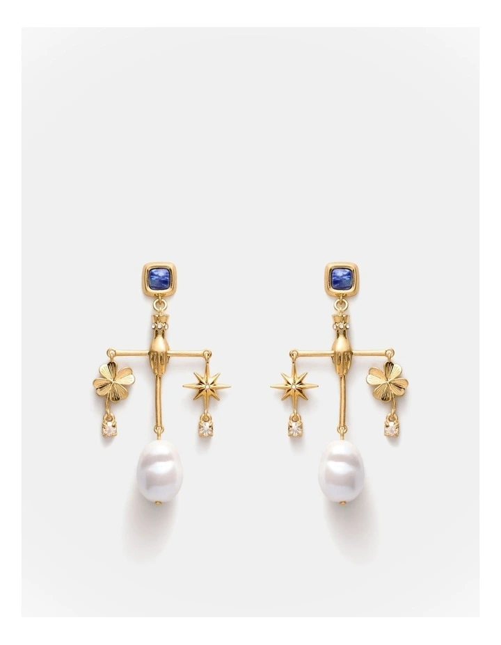 Alchemist Earrings in Gold image 1