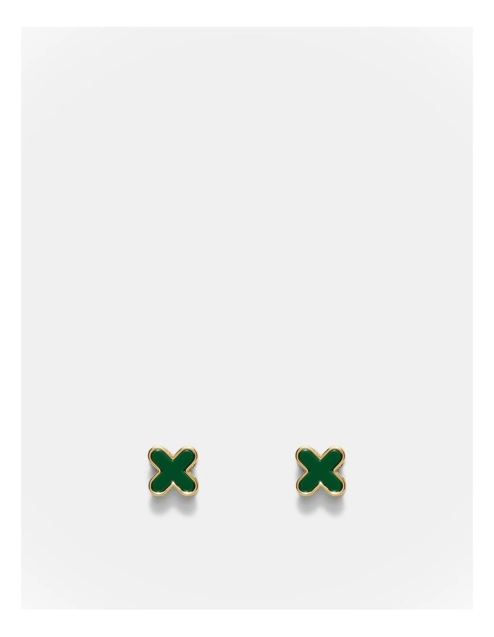 Dreamer Stud Earrings in Thyme image 1