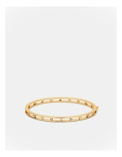 Amulet Bangle in Gold