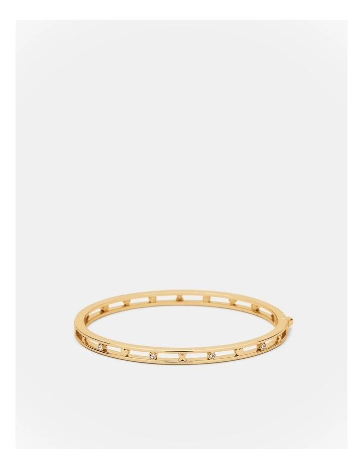 Amulet Bangle in Gold image 1