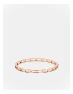 Amulet Bangle in Rose Gold