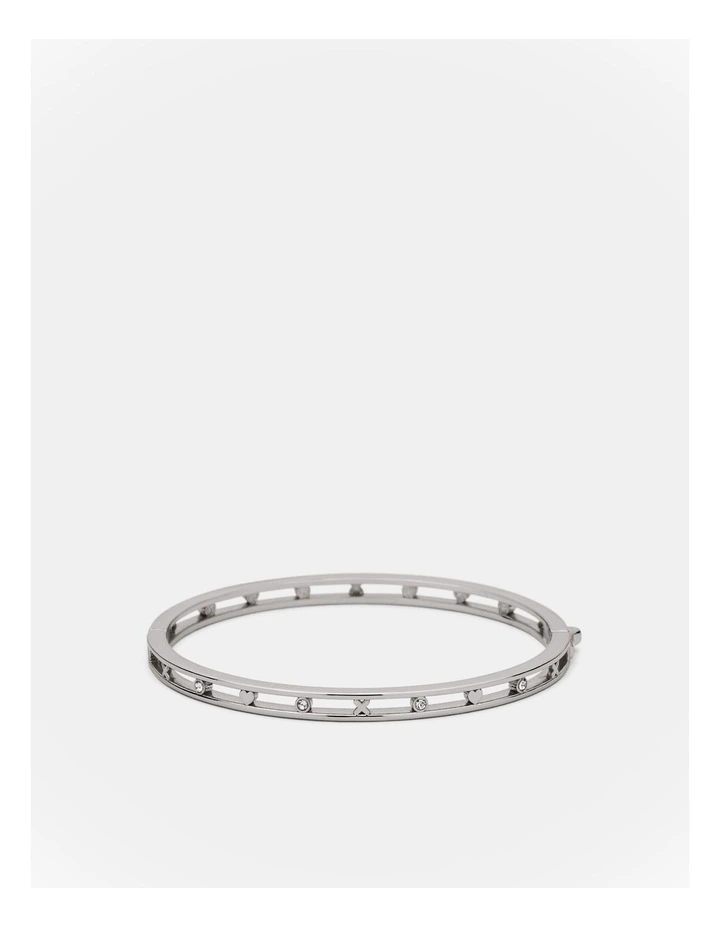 Amulet Bangle in Silver image 1
