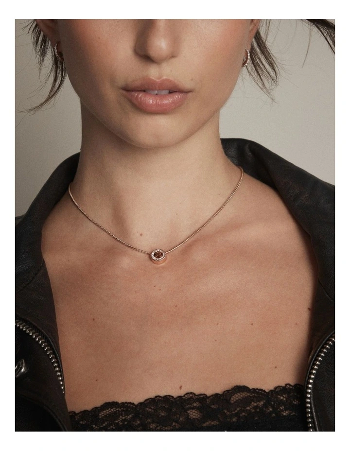 Amulet Duo Necklace in Rose Gold image 5