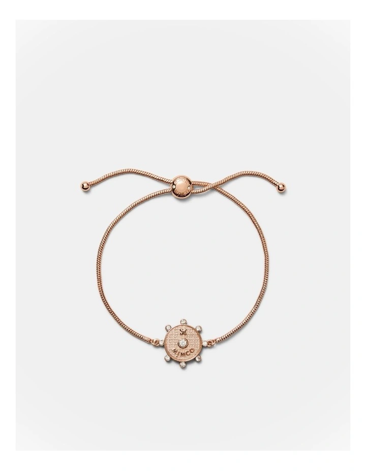 Amulet Bracelet in Rose Gold image 1