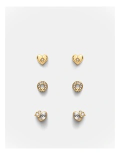 Mim Classics Earrings Pack in Gold