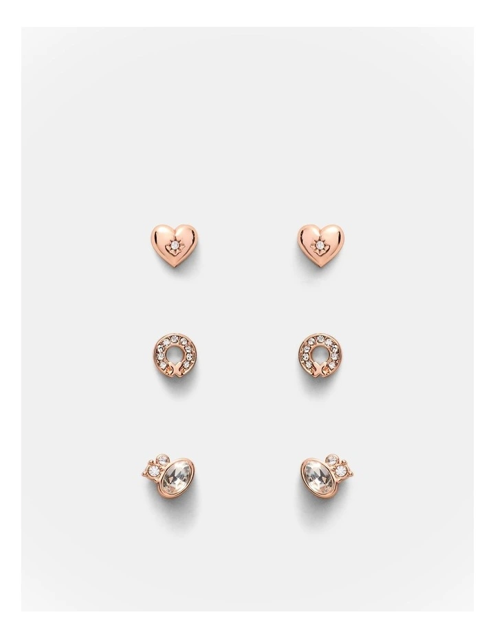 Mim Classics Earrings Pack in Rose Gold image 1