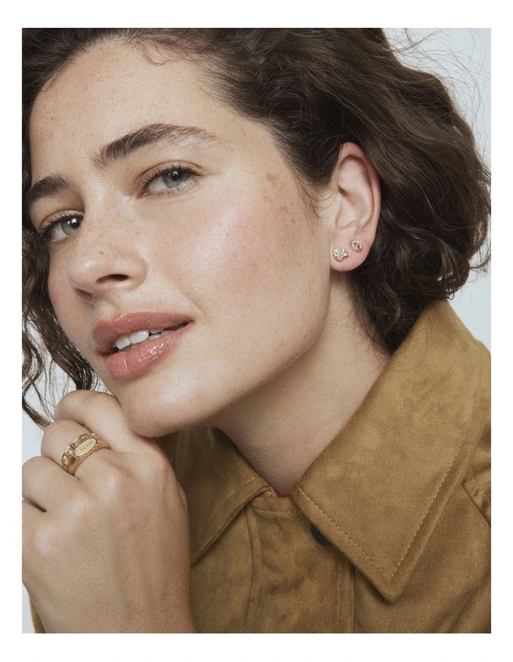 Mim Classics Earrings Pack in Rose Gold image 2