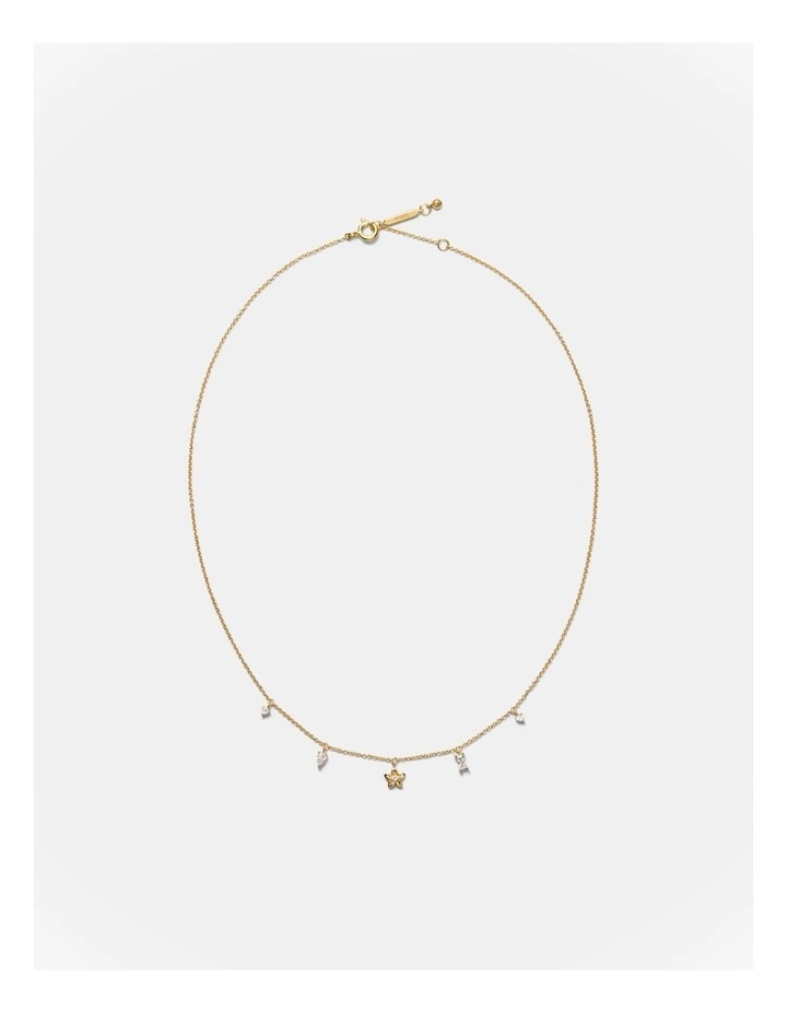 Asteria Necklace in Gold image 4