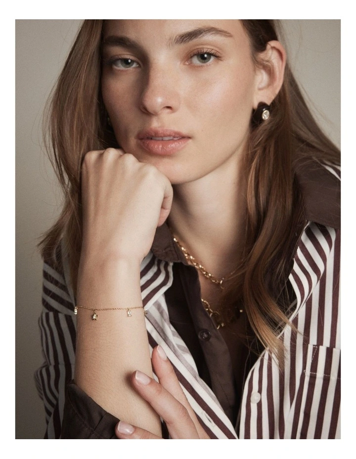 Asteria Bracelet in Gold image 2