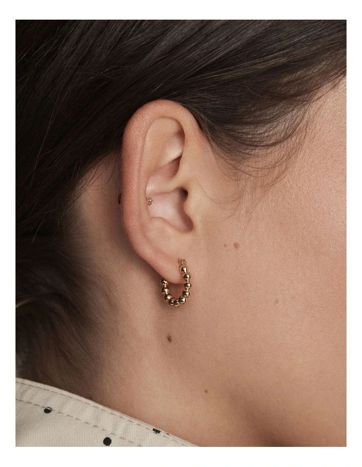 Charmelle Hoop Earrings in Ultra Marine image 4