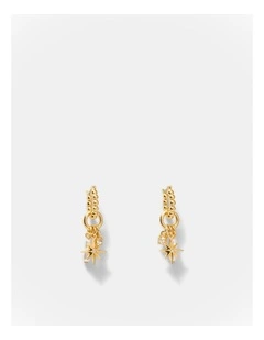 Charmelle Hoop Earrings in Gold