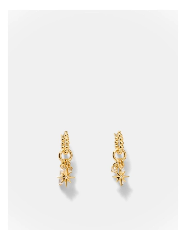 Charmelle Hoop Earrings in Gold image 1