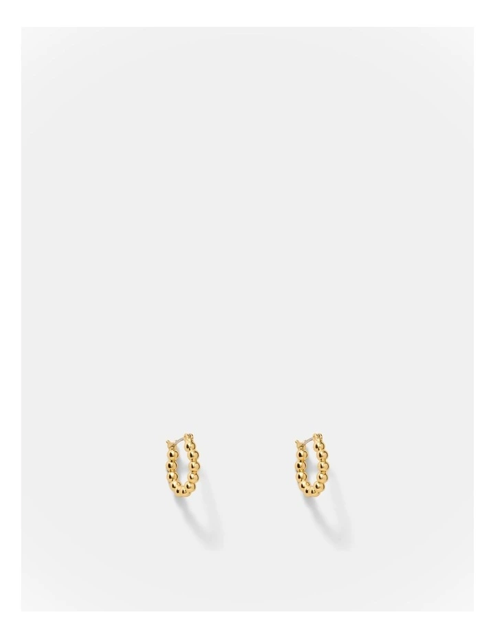 Charmelle Hoop Earrings in Gold image 5