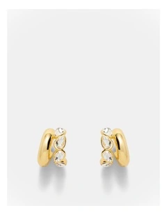 Aurelune Hoop Earrings in Gold