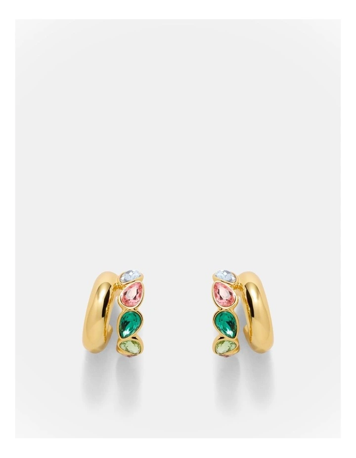 Aurelune Hoop Earrings in Multicolour image 1