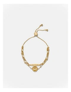 Lucky Coin Bracelet in Gold