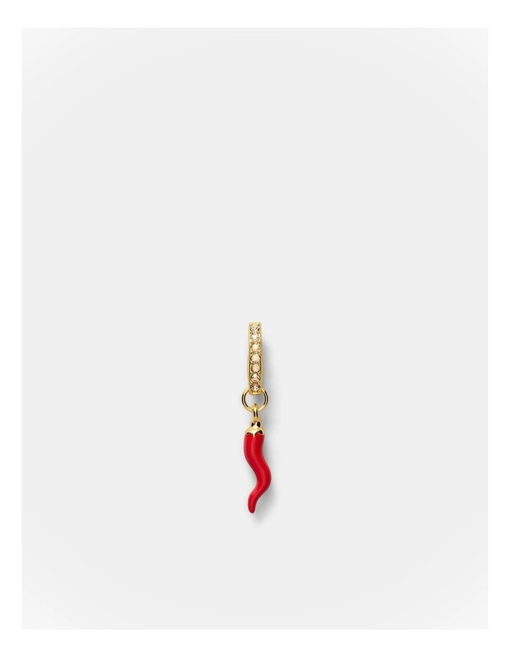 Cornicello Charm in Red image 1