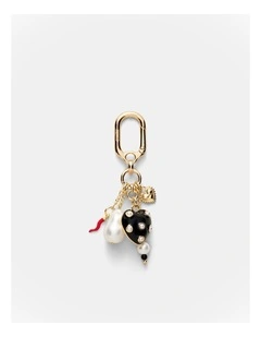 Polka Bag Charm in Multicolour
