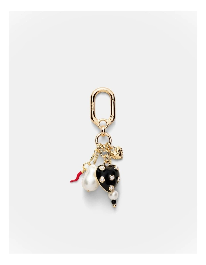 Polka Bag Charm in Multicolour image 1