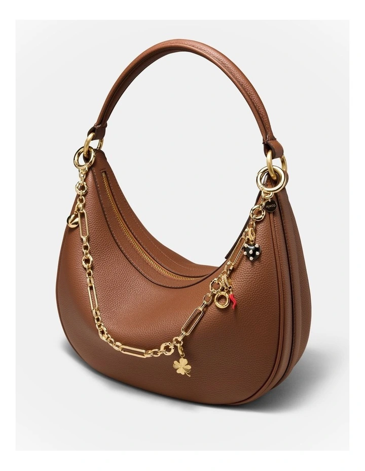 Accumulus Bag Necklace in Gold image 3