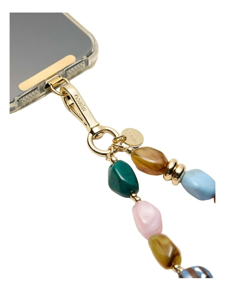Medley Phone Wrist Strap Pouch  in Multicolour image 3