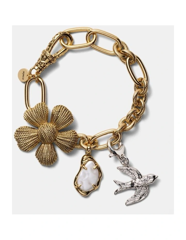Daisy Dream Bracelet in Gold Silver image 1