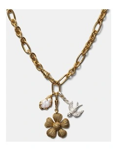 Daisy Dream Chain Necklace in Gold Silver