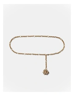 Daisy Dream Belt Necklace in Gold
