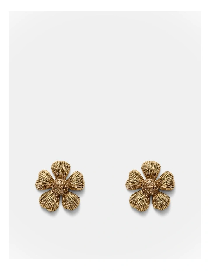 Daisy Dream Stud Earrings in Gold image 1