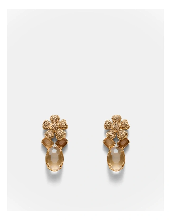 Ornithea Drop Earrings in Gold image 1