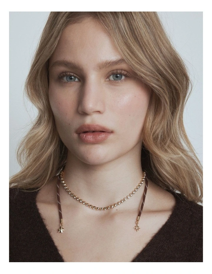 Pacifica Necklace in Chocolate image 2