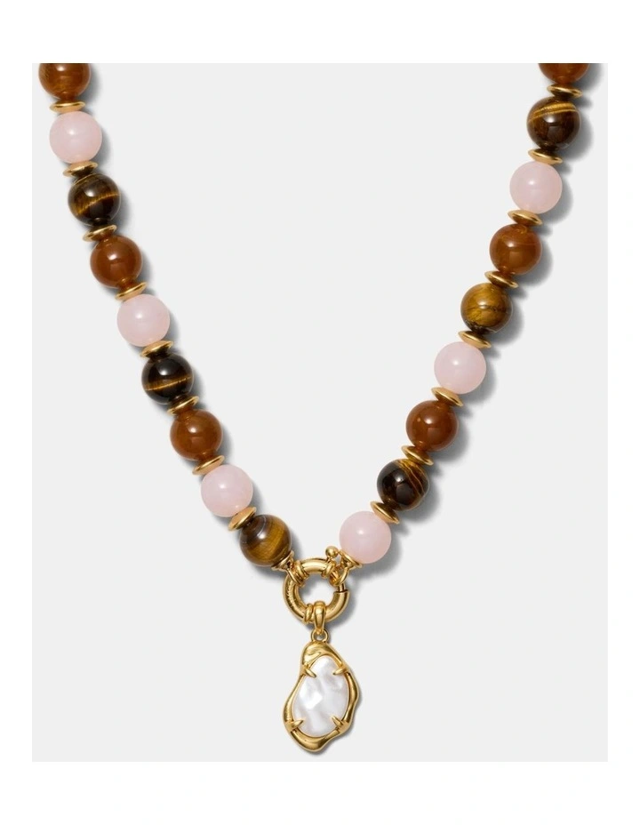 Harbour Side Necklace in Pink Salt image 1