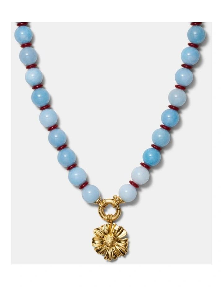 Harbour Side Necklace in Cornflower Blue image 1