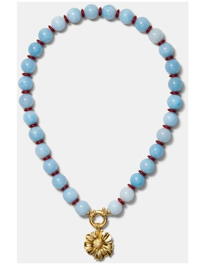 Harbour Side Necklace in Cornflower Blue image 4